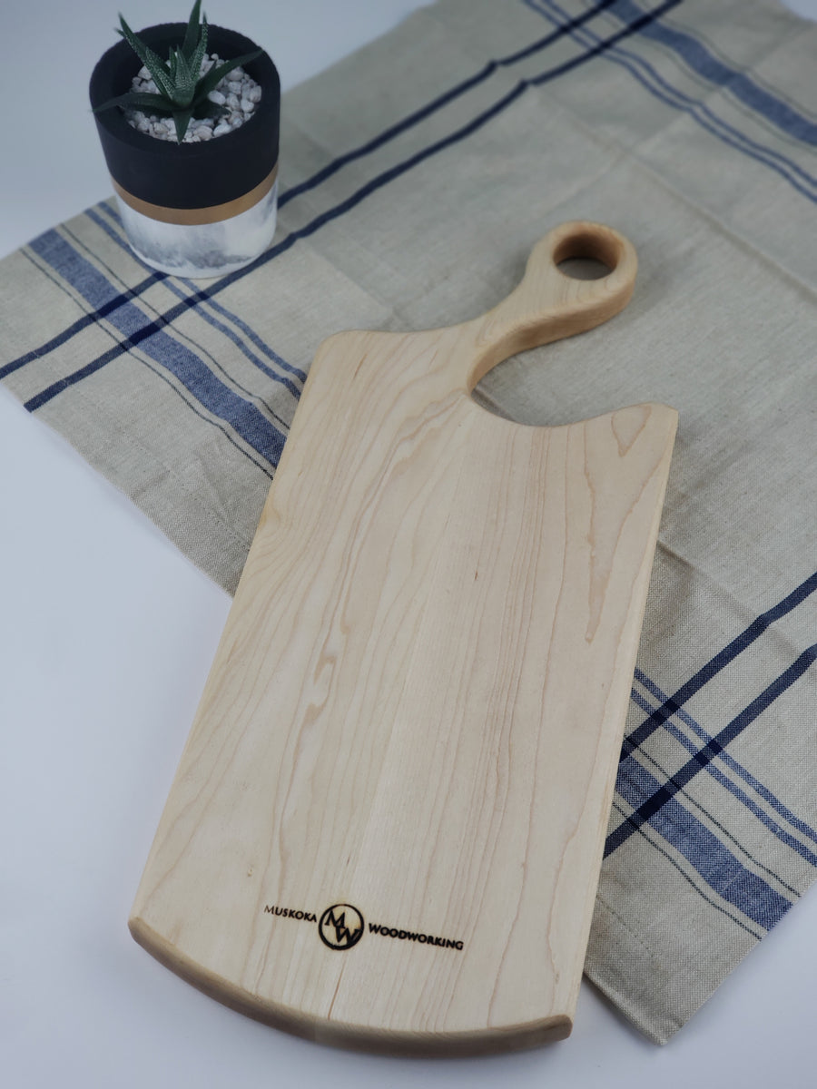 All Purpose Cheese Board - Maple - Muskoka Woodworking