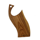 Modern Curved Chopping Board - Cherry - Muskoka Woodworking