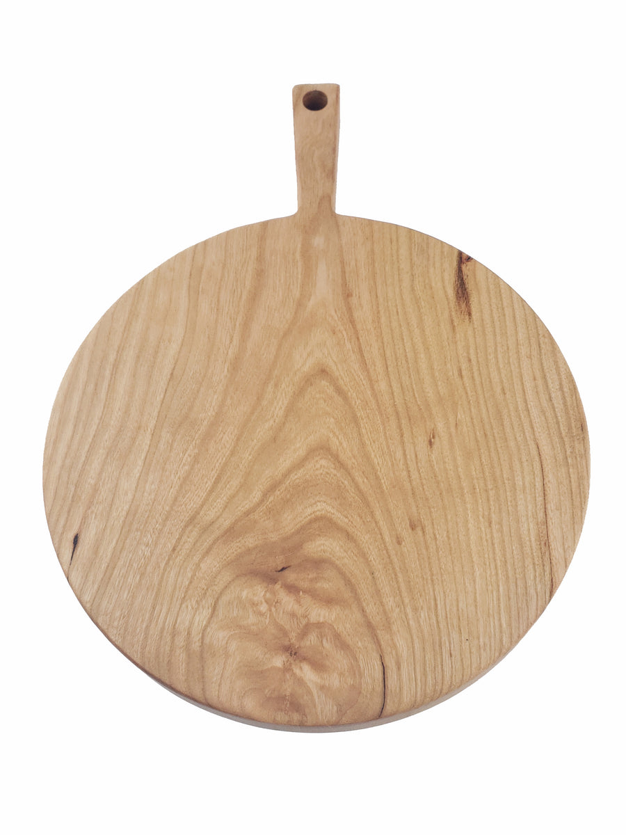 Round Paddle Cheese Board - Cherry - Muskoka Woodworking